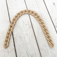 Крафт акриловий ланцюжок, 21 мм