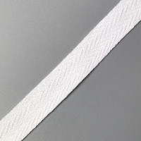 Bleached keeper tape, 15 mm
