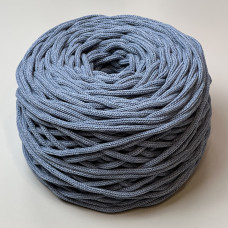 Jeans cotton braided round cord, 4 mm