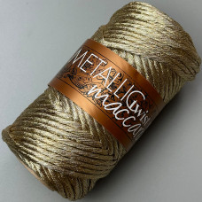 Light gold Metallic Twist lurex cord