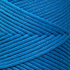 Лазурный хлопковый шнур, 2 мм