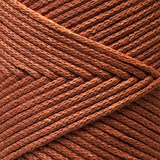 Brick cotton cord, 2 mm