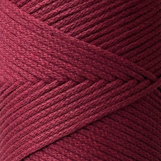 Бордо бавовняний шнур, 2 мм