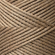 Cinnamon cotton cord, 2 mm