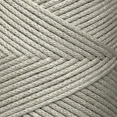 Кремовый хлопковый шнур, 2 мм