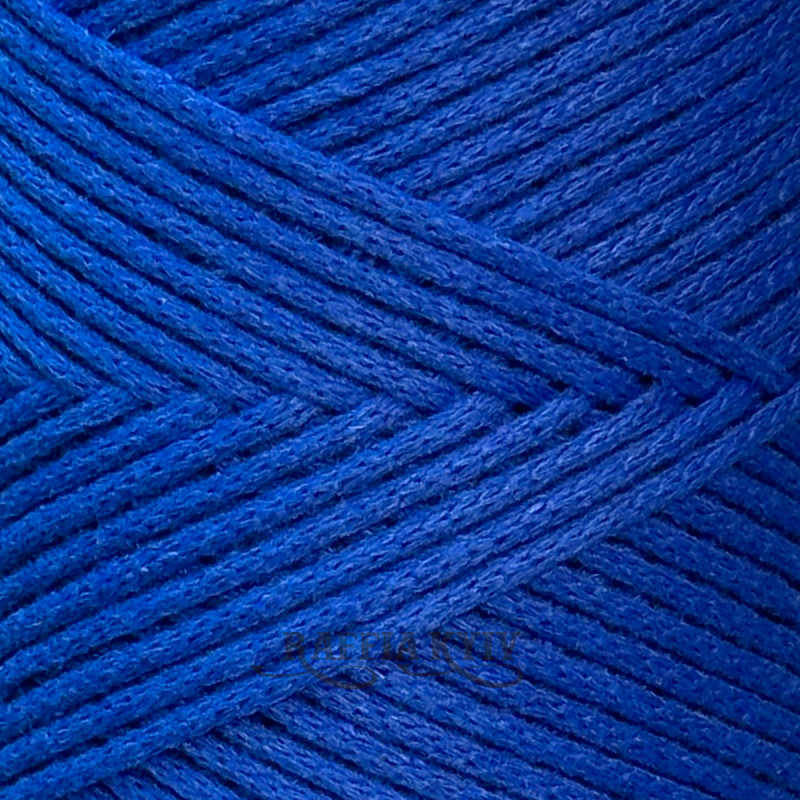 Електрик бавовняний шнур Raffia™ Kyiv для макраме та в'язання, 2 мм