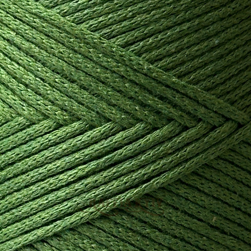 Папоротник хлопковый шнур Raffia™ Kyiv для макраме и вязания, 2 мм