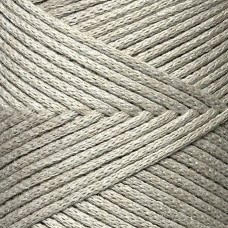 Светлый тауп хлопковый шнур, 2 мм