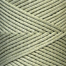 Linen Green cotton cord, 2 mm
