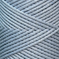 Pale Blue cotton cord, 2 mm
