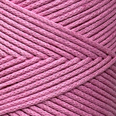 Pink cotton cord, 2 mm