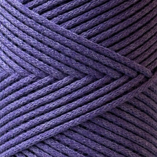 Фіолетовий бавовняний шнур, 2 мм