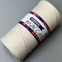 Натуральный хлопковый плоский шнур, 140 м