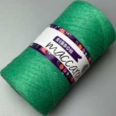 Green ribbon cotton cord, 140 m