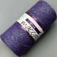Indigo Star cotton cord with lurex, 105 m