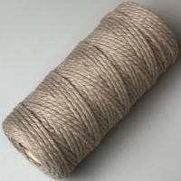 Mochachino cotton cord, 4 mm
