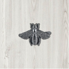 Decoration "Bee", dark nickel, 15×19 mm