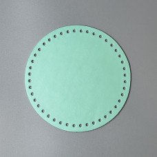 Tiffany leather round bottom, ø 16 cm
