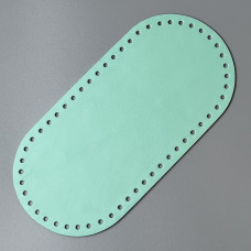 Tiffany leather oval bottom, 25×12 cm