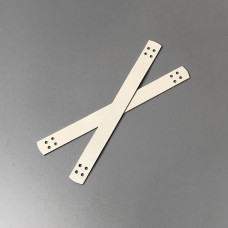 Слоновая кость кожаные ручки для корзины, 17×1,5 см