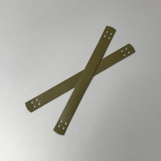 Олива шкіряні ручки для кошику, 17×1,5 см