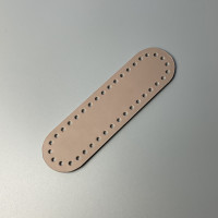 Латте овальне шкіряне денце, 18×5 см