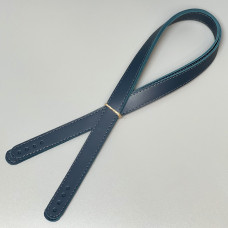 Jeans sewn-on leather handles, 71×2 cm