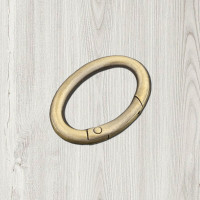 Овальный карабин, антик, 15×31 мм