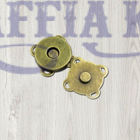 Magnetic button, antique, ø18 mm