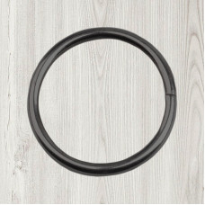Ring, dark nickel, ø51 mm