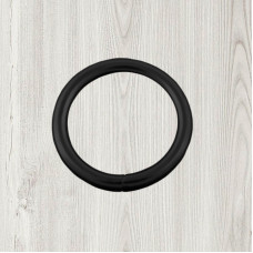 Кольцо, черное матовое, ø32 мм