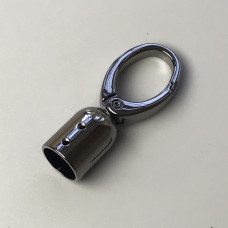 Handle holder, dark nickel, ø15×59 mm