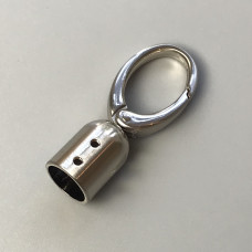 Держатель для ручки, никель, ø15×59 мм