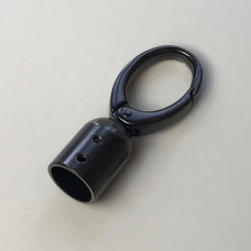 Утримувач для ручки, матовий чорний, ø15×59 мм