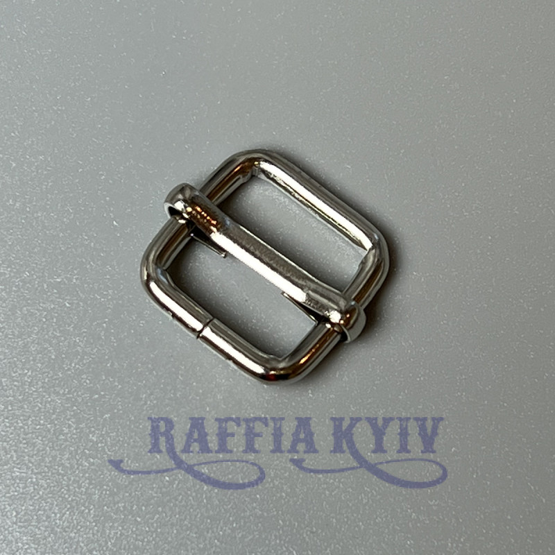 Belt frame, nickel, 16×16 mm
