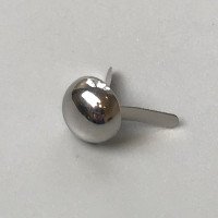 Shank (bag leg), nickel, round, ø12 mm