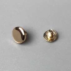 Belt screw, gold, ø10×4 mm