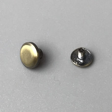 Belt screw, antique, ø10×4 mm