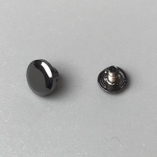 Belt screw, dark nickel, ø10×4 mm