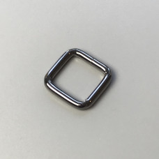 Belt frame, dark nickel, 20 mm