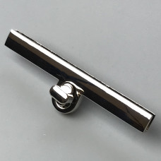 Bag's lock, nickel, 97×27 mm