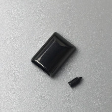 Tip, dark nickel, 15×9 mm