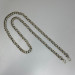 Steel chainlet "Twist" with carabiners, antique, 10 mm