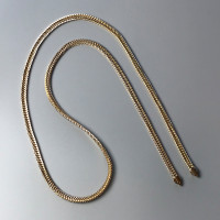 Metal chainlet, 8 mm, gold