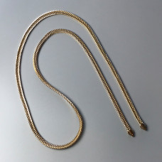 Metal chainlet, 8 mm, gold