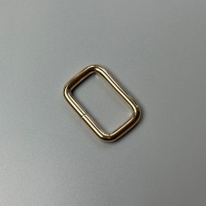 Belt frame, gold, 34 mm