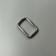Belt frame, nickel, 34 mm