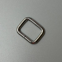 Belt frame, nickel, 25 mm