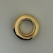 Sectional grommet on screws, gold, ø17 mm