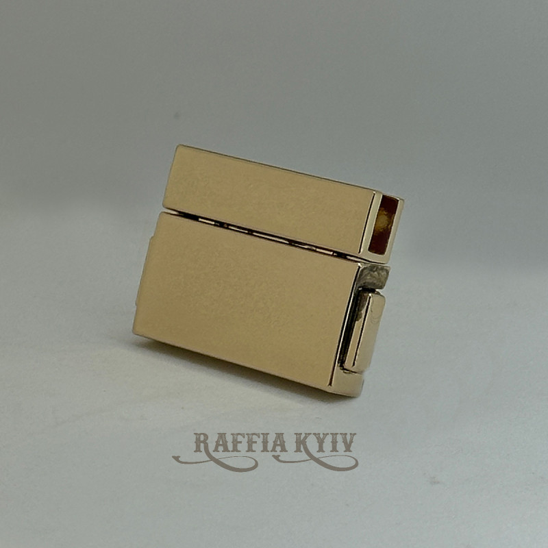 Замок для сумки, золото, 40×30 мм